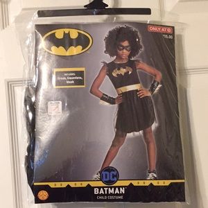 Costume girls Batman size 5-7 m new
